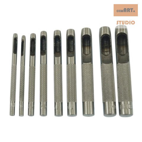 PRZEBIJAKI, ZESTAW 9 SZTUK 2,5-10 MM PRZEBIJAKI, ZESTAW 9 SZTUK 2,5-10 MM