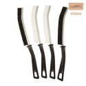 Szczotka do czyszczenia fug szczelin mycia kuchni wąska szczelinowa dluga 4 x 230mm (2X biała + 2x czarna) nylon