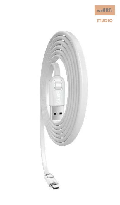 JOYROOM KABEL CREATIVE SERIES LIGHTNING BIAŁY, 1M, S-1030M1