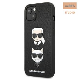 KARL LAGERFELD IPHONE 13 MINI SAFFIANO KARL& CHOUPETTE KLHCP13SSAKICKCBK CZARNY