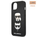 KARL LAGERFELD IPHONE 13 MINI SAFFIANO KARL& CHOUPETTE KLHCP13SSAKICKCBK CZARNY