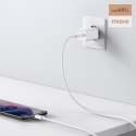 ŁAD SIEC BASEUS SUPER SI QC 1C 25W + KABEL USB-C/USB-C 1M BIAŁA/WHITE