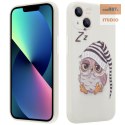 MX OWL SLEEPY IPHONE 12 BEIGE / BEŻOWY