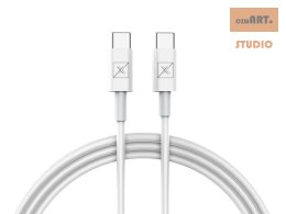 KABEL MX SHOCK 20W PD C/C WHITE/BIAŁY