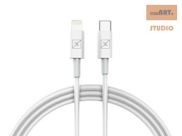 KABEL MX SHOCK 20W PD C/LIGHTNING WHITE/BIAŁY