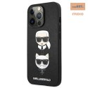 KARL LAGERFELD IPHONE 13 PRO SAFFIANO KARL&CHOUPETTE KLHCP13LSAKICKCBK BLACK