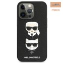 KARL LAGERFELD IPHONE 13 PRO SAFFIANO KARL&CHOUPETTE KLHCP13LSAKICKCBK BLACK