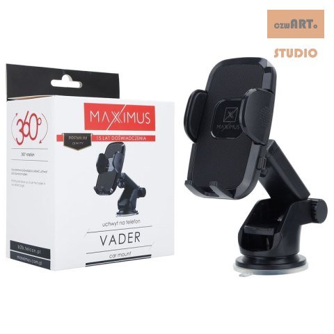 UCHWYT SAMOCHODOWY MAXXIMUS VADER BLACK / CZARNY, DO SZYBY UCHWYT SAMOCHODOWY MAXXIMUS VADER BLACK / CZARNY, DO SZYBY