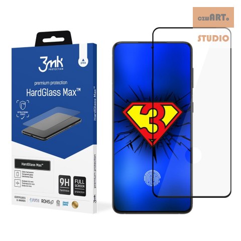 3MK Hard Glass MAX Samsung S21+ 5G