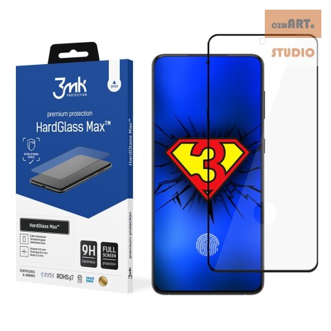 3MK Hard Glass MAX Samsung S21 ULTRA 5G