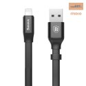 KABEL BASEUS NIMBLE LIGHTNING BLACK 23CM