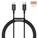 KABEL BASEUS SUPERIOR SERIES 20W PD 1M USB-C/LIGHTNING BLACK/CZARNY