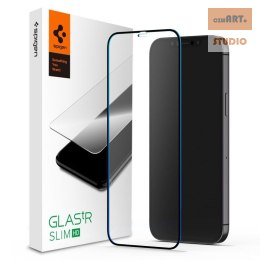 SPIGEN GLASS FC IPHONE 12/12 PRO BLACK