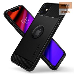 SPIGEN RUGGED ARMOR iPHONE 11 MATTE BLACK