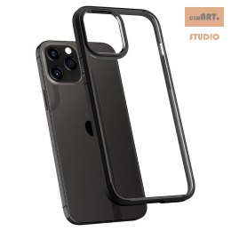 SPIGEN ULTRA HYBRID IPHONE 12 PRO MAX MATTE BLACK