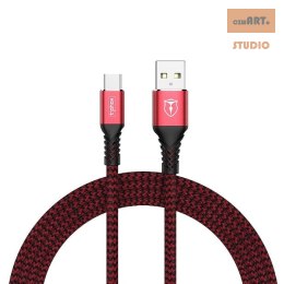 KABEL T-PHOX JAGGER TYPE-C RED 1M ; 2.4A