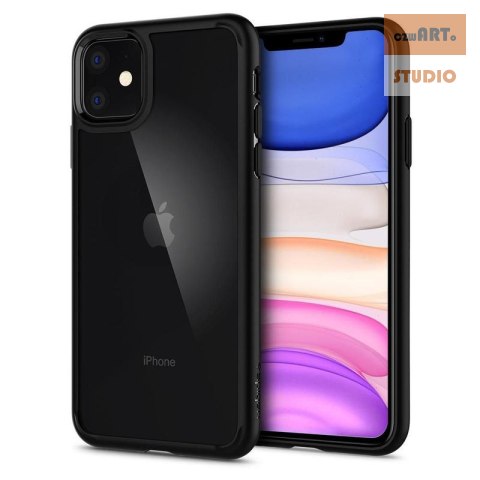 SPIGEN ULTRA HYBRID IPHONE 11 MATTE BLACK