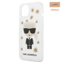 KARL LAGERFELD IPHONE 13 MINI FLOWER ICONC KLHCP13SHFLT TRANSPARENT