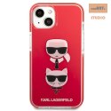 KARL LAGERFELD IPHONE 13 MINI ICONIC KARL&CHOUPETTE KLHCP13STPE2TR RED