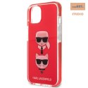 KARL LAGERFELD IPHONE 13 MINI ICONIC KARL&CHOUPETTE KLHCP13STPE2TR RED
