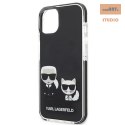 KARL LAGERFELD IPHONE 13 MINI KARL& CHOUPETTE KLHCP13STPEKCK CZARNY/BLACK