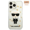 KARL LAGERFELD IPHONE 13 PRO FLOWER ICONC KLHCP13LHFLT TRANSPARENT