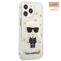 KARL LAGERFELD IPHONE 13 PRO FLOWER ICONC KLHCP13LHFLT TRANSPARENT