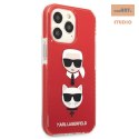 KARL LAGERFELD IPHONE 13 PRO ICONIC KARL&CHOUPETTE KLHCP13LTPE2TR RED