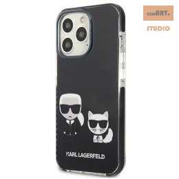 KARL LAGERFELD IPHONE 13 PRO KARL& CHOUPETTE KLHCP13LTPEKCK CZARNY/BLACK