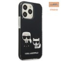 KARL LAGERFELD IPHONE 13 PRO KARL& CHOUPETTE KLHCP13LTPEKCK CZARNY/BLACK