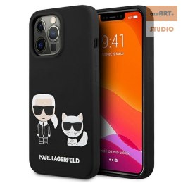 KARL LAGERFELD IPHONE 13 PRO MAX KARL&CHOUPETTE KLHCP13XSSKCK CZARNY