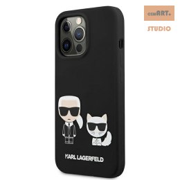 KARL LAGERFELD IPHONE 13 PRO MAX KARL&CHOUPETTE KLHCP13XSSKCK CZARNY