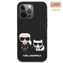 KARL LAGERFELD IPHONE 13 PRO MAX KARL&CHOUPETTE KLHCP13XSSKCK CZARNY