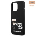 KARL LAGERFELD IPHONE 13 PRO MAX KARL&CHOUPETTE KLHCP13XSSKCK CZARNY