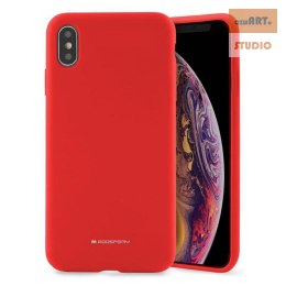 MERCURY SILICONE CASE SAM S21 RED / CZERWONY