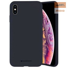 MERCURY SILICONE CASE SAMSUNG A03S BLACK / CZARNY