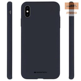 MERCURY SILICONE CASE SAMSUNG A03S BLACK / CZARNY