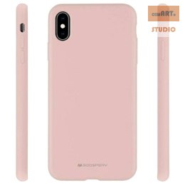 MERCURY SILICONE CASE SAMSUNG A03S PINK SAND / PUDROWY RÓŻ