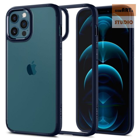 SPIGEN ULTRA HYBRID iPHONE 12/12 PRO NAVY BLUE