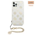 GUESS IPHONE 12 PRO MAX PEONY CHAIN COLLECTION GUHCP12LKSPEGO ZŁOTY/GOLD