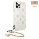 GUESS IPHONE 12 PRO MAX PEONY CHAIN COLLECTION GUHCP12LKSPEGO ZŁOTY/GOLD