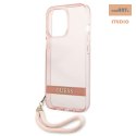 GUESS IPHONE 13 PRO MAX TRANSLUCENT STAP GUHCP13XHTSGSP RÓŻOWY/PINK