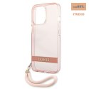 GUESS IPHONE 13 PRO TRANSLUCENT STAP GUHCP13LHTSGSP RÓŻOWY/PINK