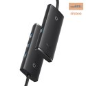 HUB BASEUS LITE SERIES 4IN1 2M USB-C DO 4xUSB 3.0 BLACK