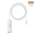 HUB BASEUS LITE SERIES 4IN1 2M USB-C DO 4xUSB 3.0 WHITE