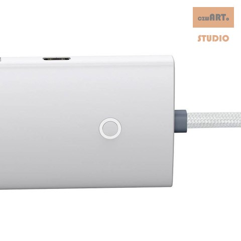 HUB BASEUS LITE SERIES 4IN1 2M USB-C DO 4xUSB 3.0 WHITE HUB BASEUS LITE SERIES 4IN1 2M USB-C DO 4xUSB 3.0 WHITE