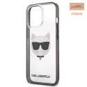 KARL LAGERFELD IPHONE 13 PRO IKONIK CHOUPETTE KLHCP13LHCHCK TRANSPARENT