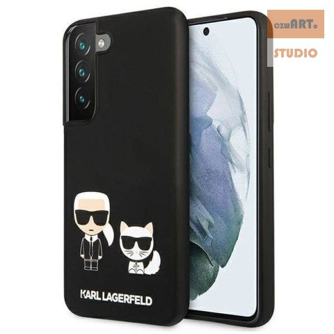 KARL LAGERFELD SAM S22+ SILICONE KARL&CHOUPETTE KLHCS22MSSKCK BLACK