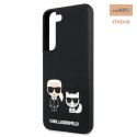 KARL LAGERFELD SAM S22+ SILICONE KARL&CHOUPETTE KLHCS22MSSKCK BLACK