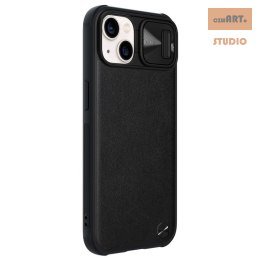 NILLKIN CAMSHIELD LEATHER IPHONE 13 BLACK / CZARNY